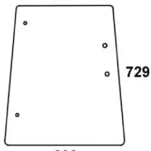 Szyba boczna, lewa/prawa Oferta limitowana