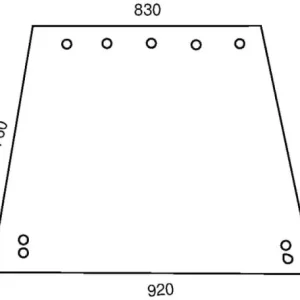 Szyba boczna, lewa/prawa przyciemniana Oferta limitowana