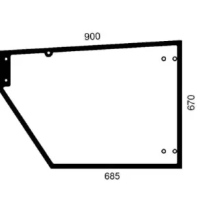 Oferta Szyba drzwi OEM