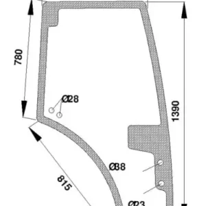 Szyba drzwi prawa Zwrot pieniędzy