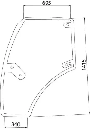 Zamów teraz Szyba drzwi prawych