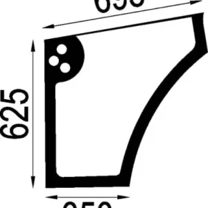 Oferta Szyba drzwi, dolna