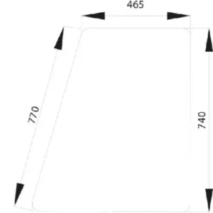 Promocja Szyba drzwi, górna