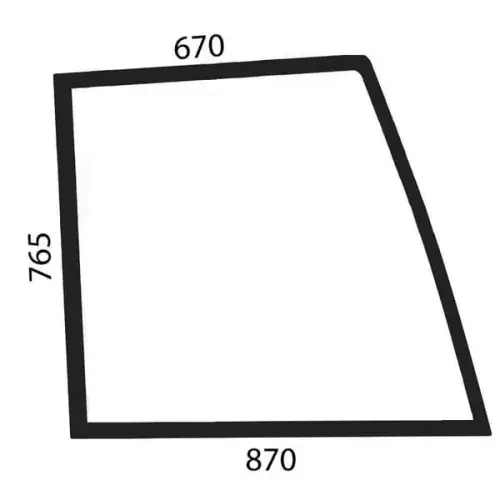 Promocja Szyba drzwi, górna prawa