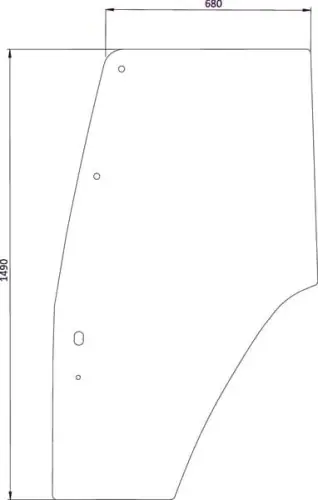 Wyprzedaż Szyba drzwi