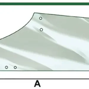 Niska cena Szyba drzwi górna lewa