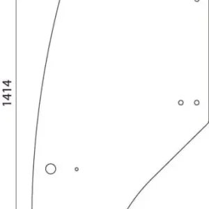 Ostatnia szansa Szyba drzwi, lewa