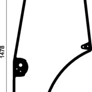 Promocja Szyba drzwi, lewa