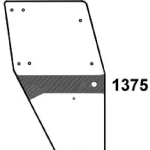 Szybka dostawa Szyba drzwi, prawa