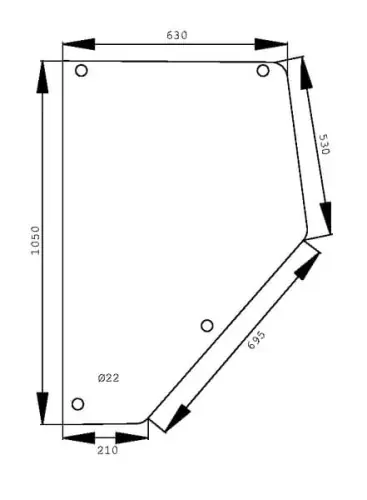 Tylko dziś Szyba drzwi, tylna lewa/prawa