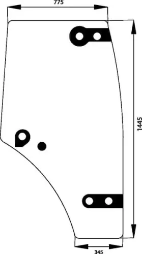 Szyba kabiny, drzwiowa Kup teraz