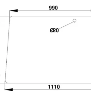 Wysoka jakość Szyba przednia