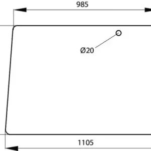 Szyba przednia Oferta