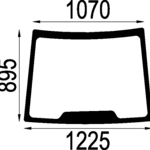 Szyba przednia Wysoka jakość
