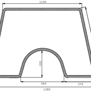 Szyba przednia Oryginalny
