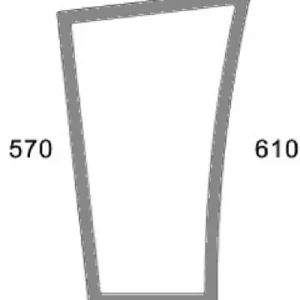 Tylko dziś Szyba przednia, dolna