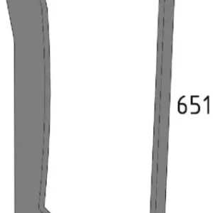 Tani Szyba przednia, dolna pasuje do New Holland