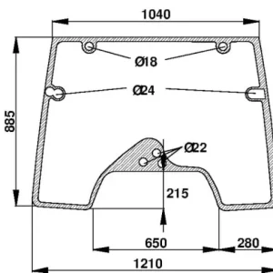 Ostatnia szansa Szyba przednia, górna regulowana