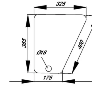 Szyba przednia dolna OEM Ekspresowa dostawa