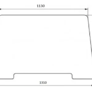 Kup teraz Szyba przednia górna