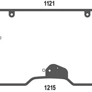 Szyba przednia górna 00205959010N Autentyczny