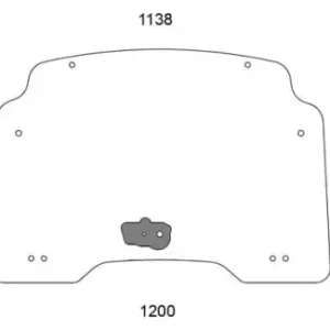 Tylko dziś Szyba przednia górna 84218213N