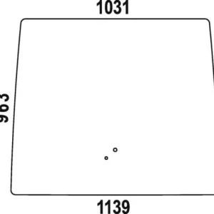 Rabat Szyba przednia górna R264577N
