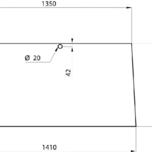 Wysoka jakość Szyba przednia i tylna, górna