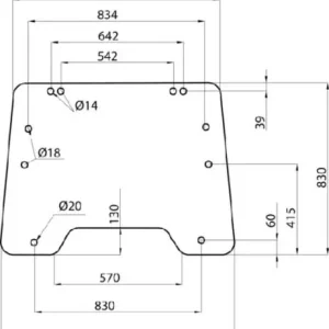 Tani Szyba przednia regulowana