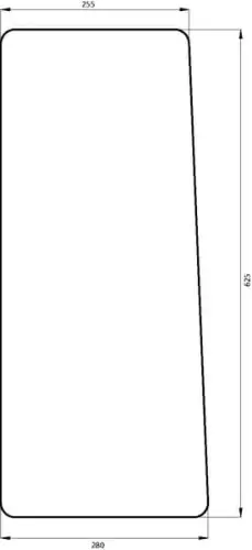 Rabat Szyba przednia, dolna