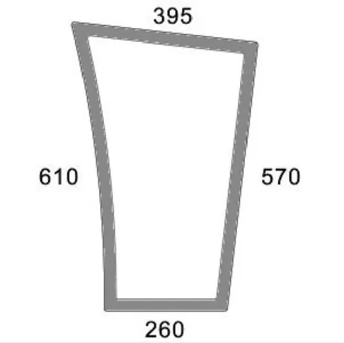 Zwrot pieniędzy Szyba przednia, dolna