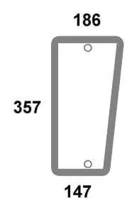 Zwrot pieniędzy Szyba przednia, dolna