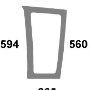 Szyba przednia, dolna Najlepsza cena