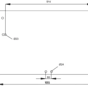 Oryginalny Szyba tylna
