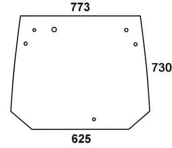 Szyba tylna Popularny