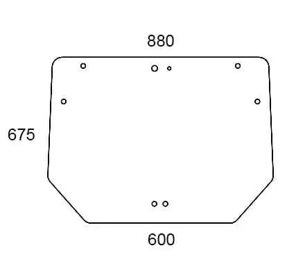 Ostatnia szansa Szyba tylna