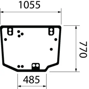Popularny Szyba tylna 0022353220