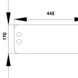 Szyba tylna dolna przesuwna Darmowa dostawa
