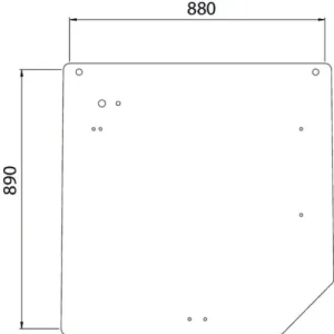 Szybka dostawa Szyba tylna górna