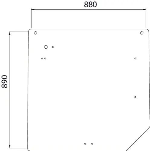 Szybka dostawa Szyba tylna górna