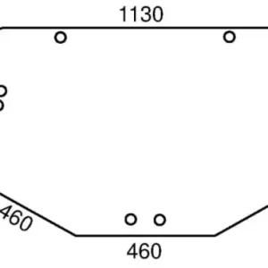 Popularny Szyba tylna L171335