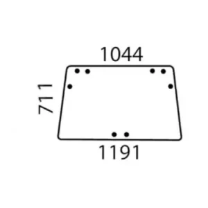 Najlepsza cena Szyba tylna OEM