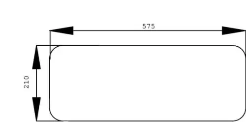 Szyba tylna, dolna Wysoka jakość