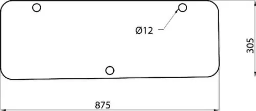 Szyba tylna, dolna Darmowa dostawa