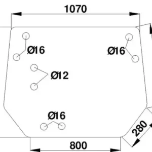Szyba tylna, górna Bezpieczna płatność