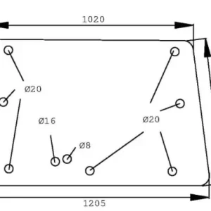 Szyba tylna, górna Kup teraz