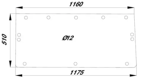 Darmowa dostawa Szyba tylna, górna