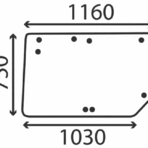 Szyba tylna, górna Kup teraz