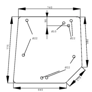 Zamów teraz Szyba tylna, górna