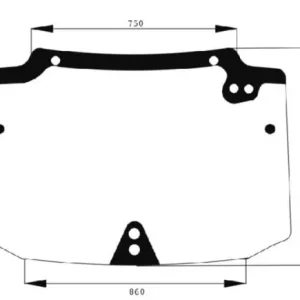 Szyba tylna, górna Zamów teraz
